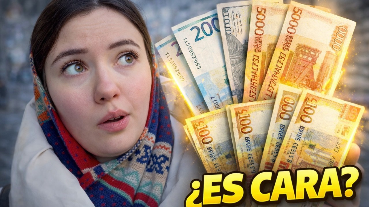 ¿RUSIA ES CARA? ESTO ES LO QUE GASTAMOS AL MES (REAL)