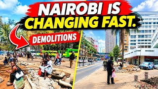 NAIROBI PUBLIC SEATS DEMOLISHED AS UPGRADES CONTINUE.