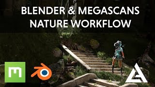 Better, Faster 3D Nature with Megascans ( Blender Nature Workflow 001 ) screenshot 5