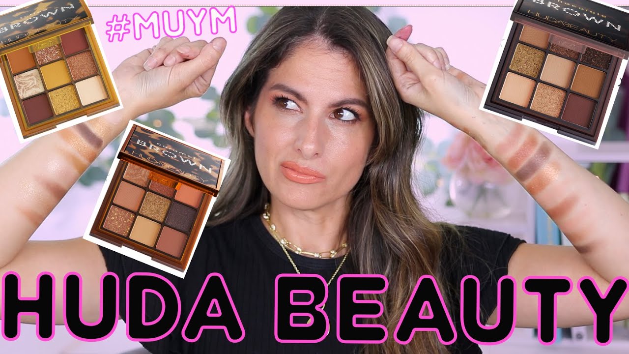 Huda Beauty Brown Obsessions! ALL 3! Makeup your Mind, How to decide before you Buy!