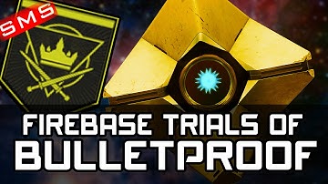 Destiny: BULLETPROOF TRIALS OF OSIRIS ON FIREBASE DELPHI!