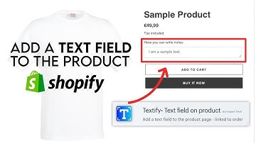 HOW TO ADD CUSTOM TEXT BOX ON SHOPIFY PRODUCT PAGE | CUSTOMIZABLE SHOPIFY PRODUCT PAGE | 2023