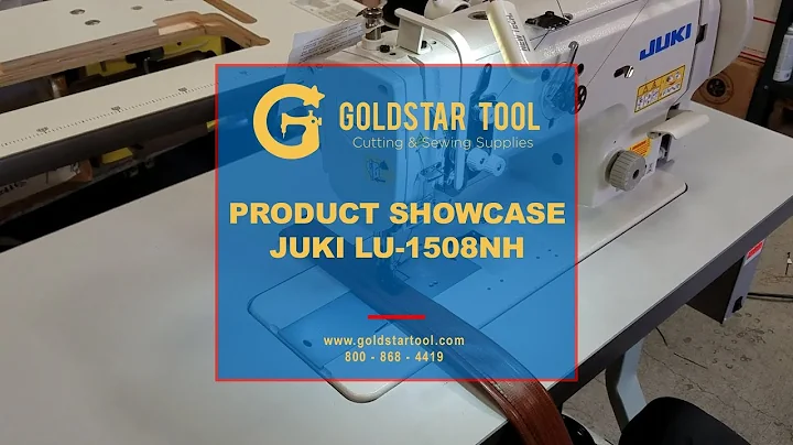 Product Showcase - Juki LU-1508NH - Goldstartool.com - 800-868-4419