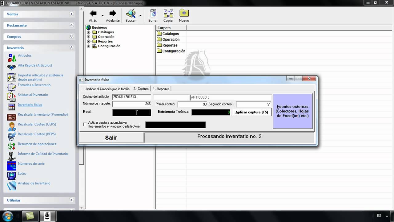 inventario fisico por conteo youtube inventario fisico