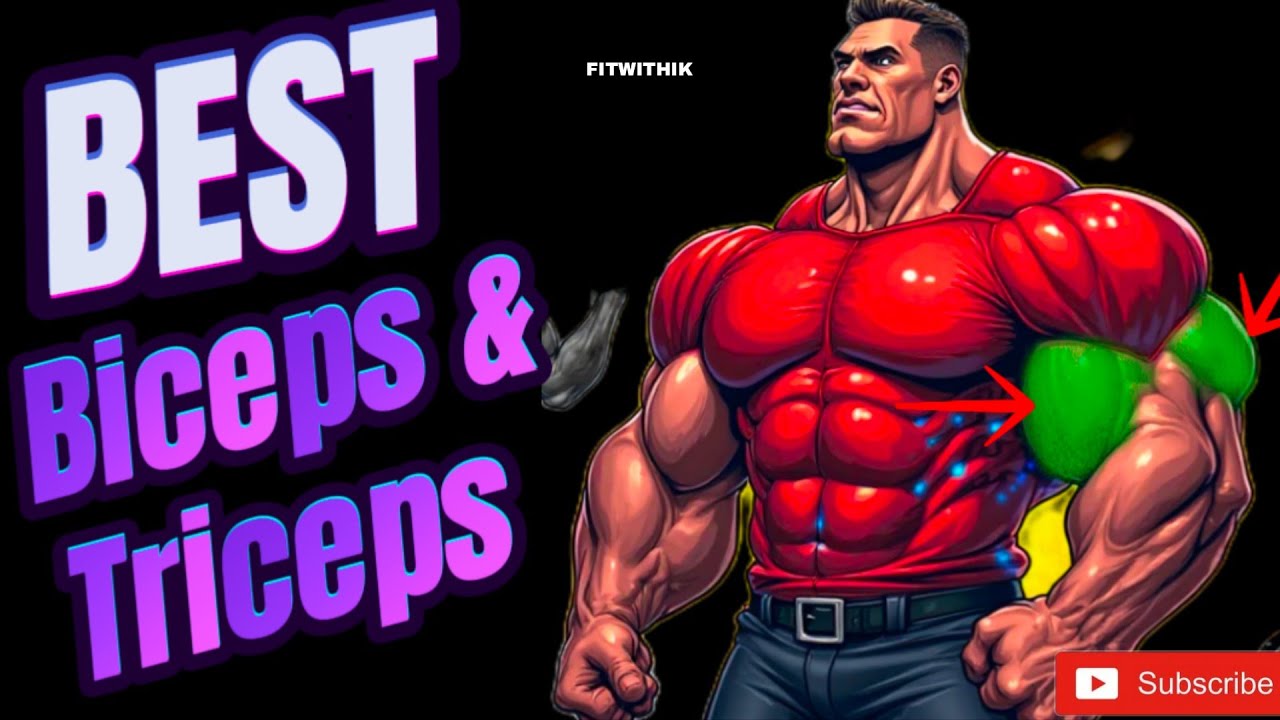 Best Triceps & Biceps Workout for Bigger Arms | Top 10 Gym Exercises ...