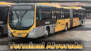 Movimentação de ônibus #12: Terminal Alvorada, Barra da Tijuca, Rio de Janeiro - RJ