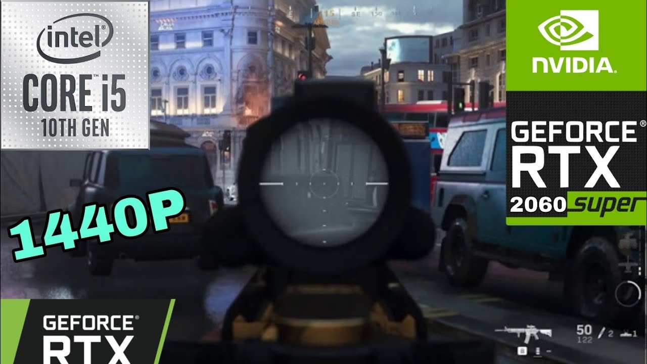 Call of Duty : Modern Warfare Season 6 | RTX 2060 Super + i5 10400 ( RTX ON ) 1440P