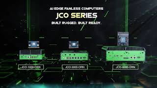 JCO Series: Rugged NVIDIA Jetson Orin Edge AI Computers