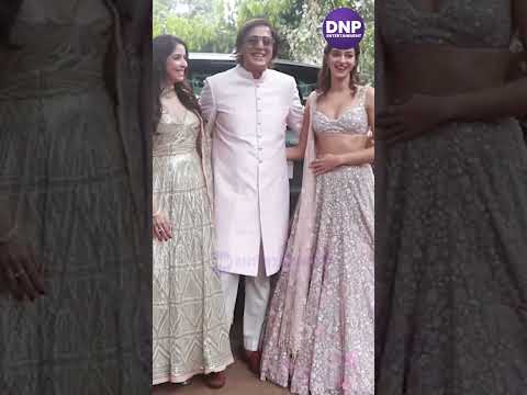 Ananya Pandey and family spotted in a glam attire at the sangeet Ceremony Of cousin Alanna Panday