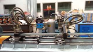 continuous punch and cut stud roll forming machine