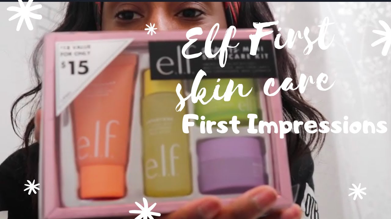 Elf Skin Care First impression! YouTube