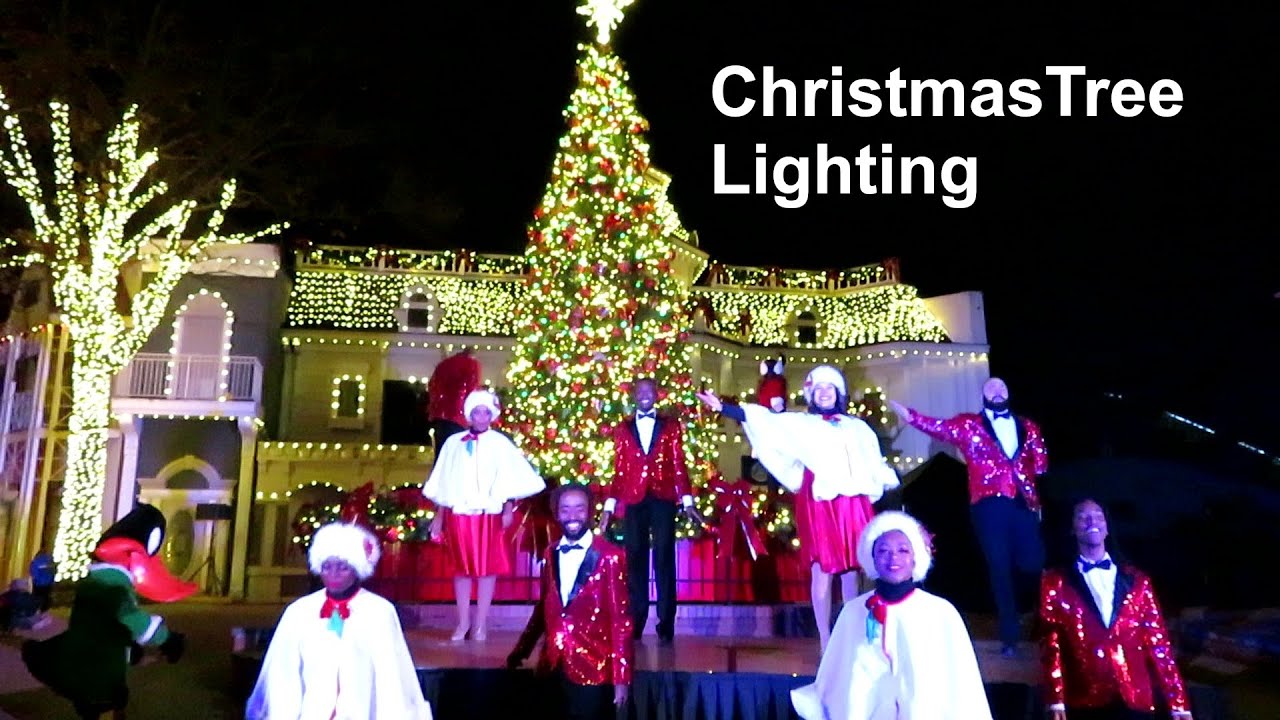 Main Street Christmas Tree Lighting 2019 Holiday in the Park Six