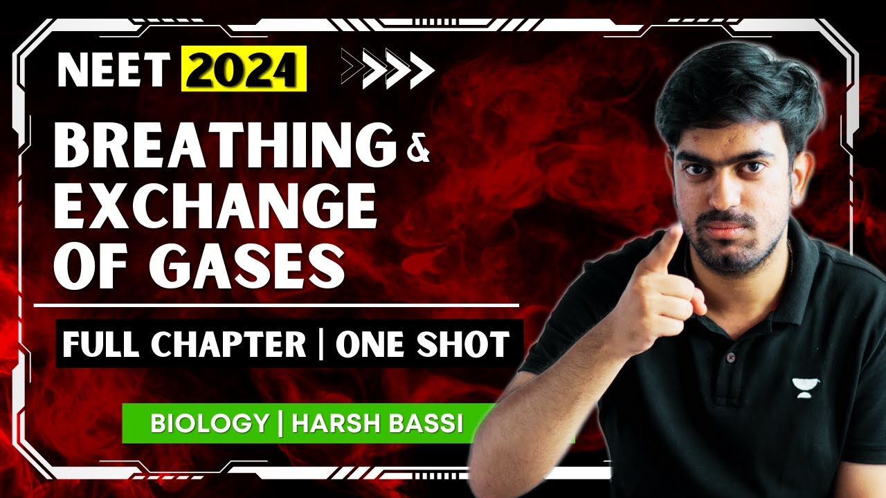 One Shot | Breathing and Exchange of Gases | NEET 2024 | Biology ...