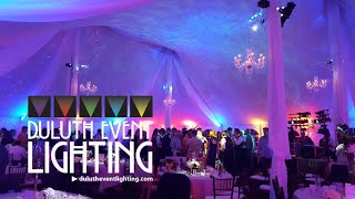 Tent Wedding Lighting by Duluth Event Lighting Tent Wedding Lighting by Duluth Event Lighting