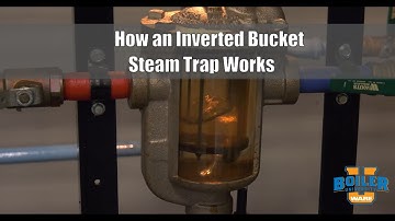 Steam Traps | How an Inverted Bucket Trap Work - Weekly Boiler Tips