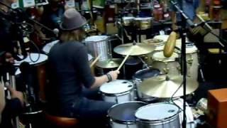 At Guitar Center: Ron Powell Drum Circle