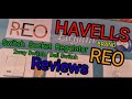 Havells Brand" * Reo * ✨️Switch Socket Regulator Bell Switch 💯 Reviews 🤴 #new #havells #electrical