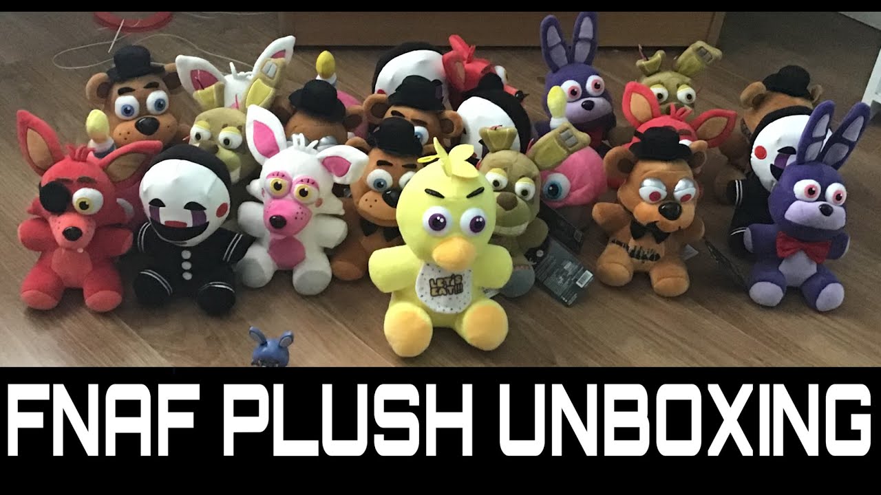 fnaf plush bundle