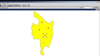 Tutorial pembuatan polygon dan point dengan ArcView GIS 3.3  pada peta kota Malang by Kanti KK