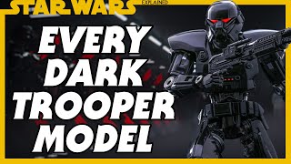 Every Phase and Model of Dark Trooper in Star Wars Canon and Legends