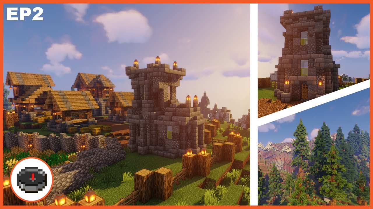 How To Transform a Minecraft World: Part 2 - Plains Village - YouTube