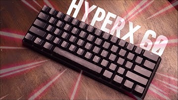 HyperX Alloy Origins 60 Review/Unboxing linear red switches - sound test