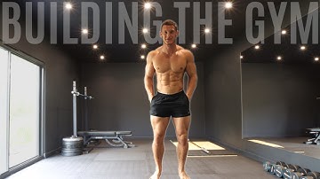 Building The Gym | Ep. 4 *FULL HOME GYM BUILD*