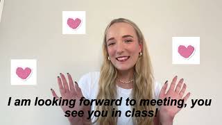 My TEFL introduction video