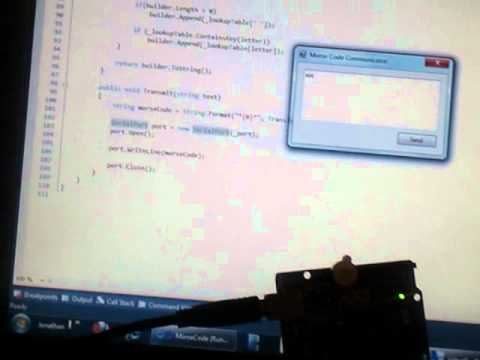 Arduino, .NET, and Morse code