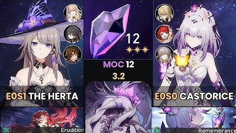 MOC 12 | The Herta E0S0 & Catorice E0S1 | Honkai Starrail 3.2