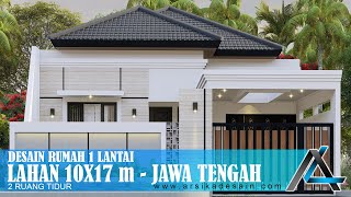 10 X 17 METER HOUSE DESIGN I CENTRAL JAVA – MODERN TROPICAL HOUSE DESIGN #architecturalservices #...