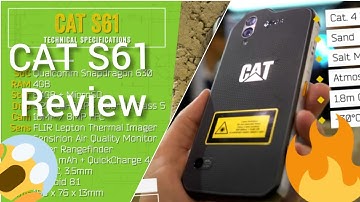 Cat S61 MWC Review & Hands-On: Lasers Make Everything Better