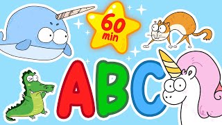 A ~ Z Song | +More ABC Song | Alphabet Animals | Learn Animals | Alphabet Learning | Kids' Fun