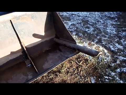 "Быстросьемы"Простые вилы для погрузки на кун мтз