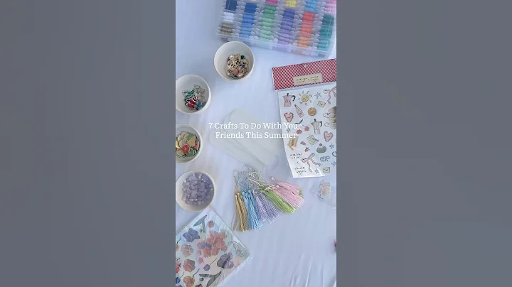 Summer craft ideas #crafts #craft #craftideas #crafty #hobbies #girlsnight #girly #homebody #create thumbnail