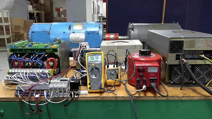 The Liebherr DC Drive Repaired with ERD's 3 Year Warranty