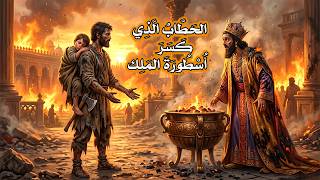 الحطاب الّذي كسر أسطورة الملك، حكاية رجل عبر بوابات القصر لا طمعا في تيجانه بل بحثا عن دواء لطفله.