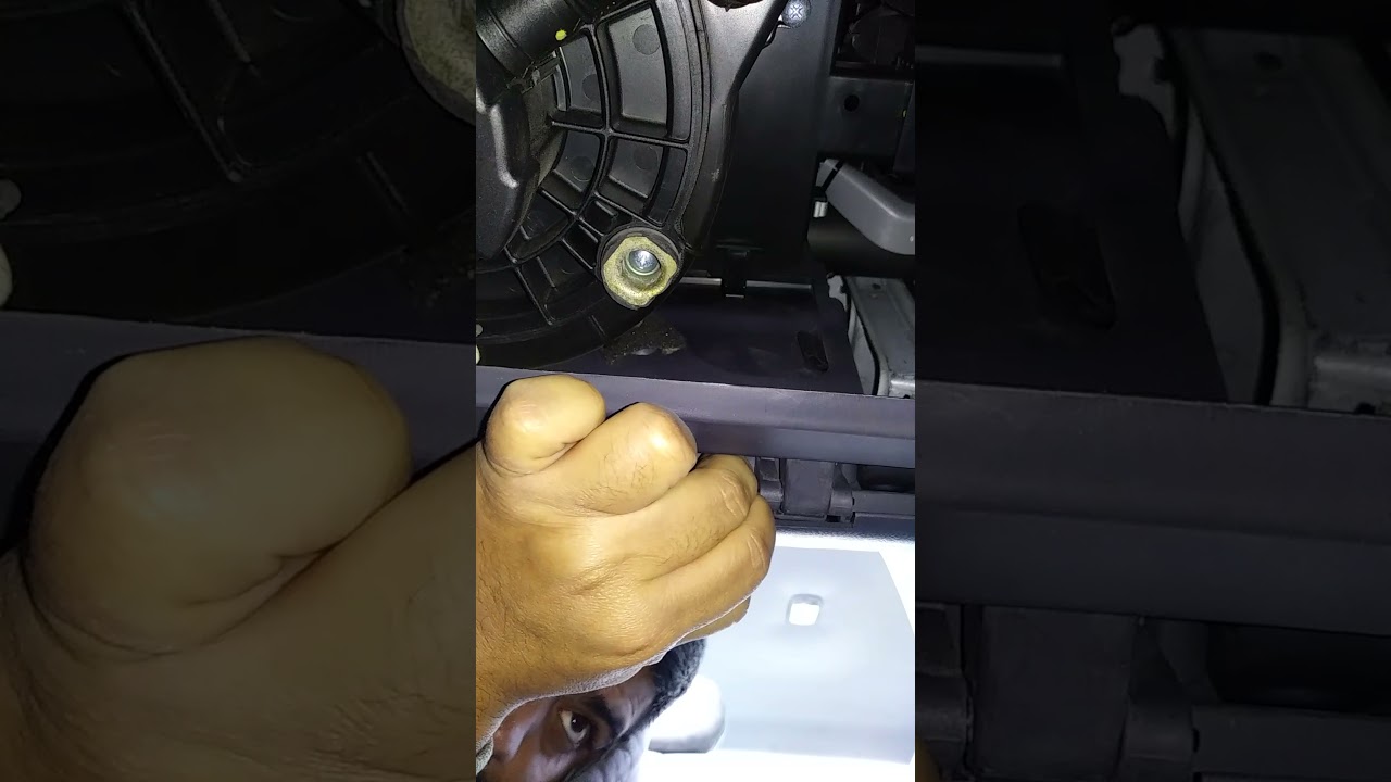 how to remove the glove box on a 2002 Hyundai Elantra YouTube