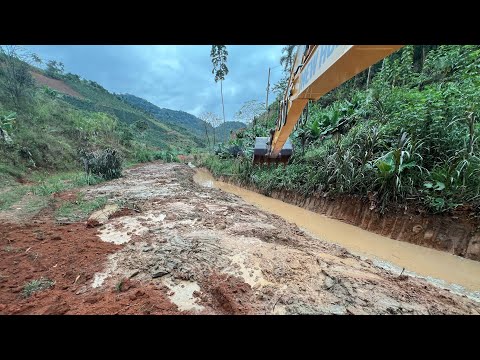 LIMPANDO RIO COM ESCAVADEIRA HIDRÁULICA NEW HOLLAND 145 EVO Parte 02 