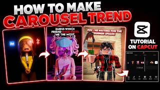 How to Make the Roblox Carousel Trend in CapCut! (Easy Tutorial)