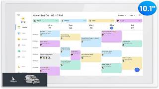 Digital Calendar 10.1 Inch Smart Electronic Desk Calendar & Chore Chart Touchscreen