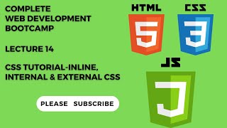 Lecture 14 CSS Tutorial Inline, Internal & External CSS Profile