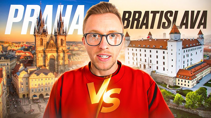 PRAHA vs BRATISLAVA - KTORÉ mesto je KRAJŠIE?