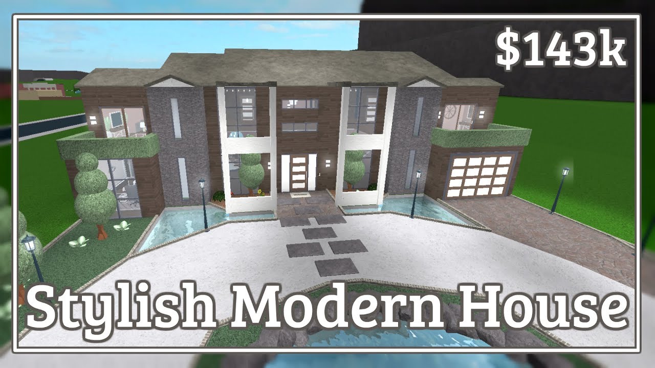 Bloxburg House Ideas Speed Build