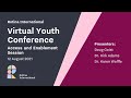 Retina international virtual youth conference  access and enablement