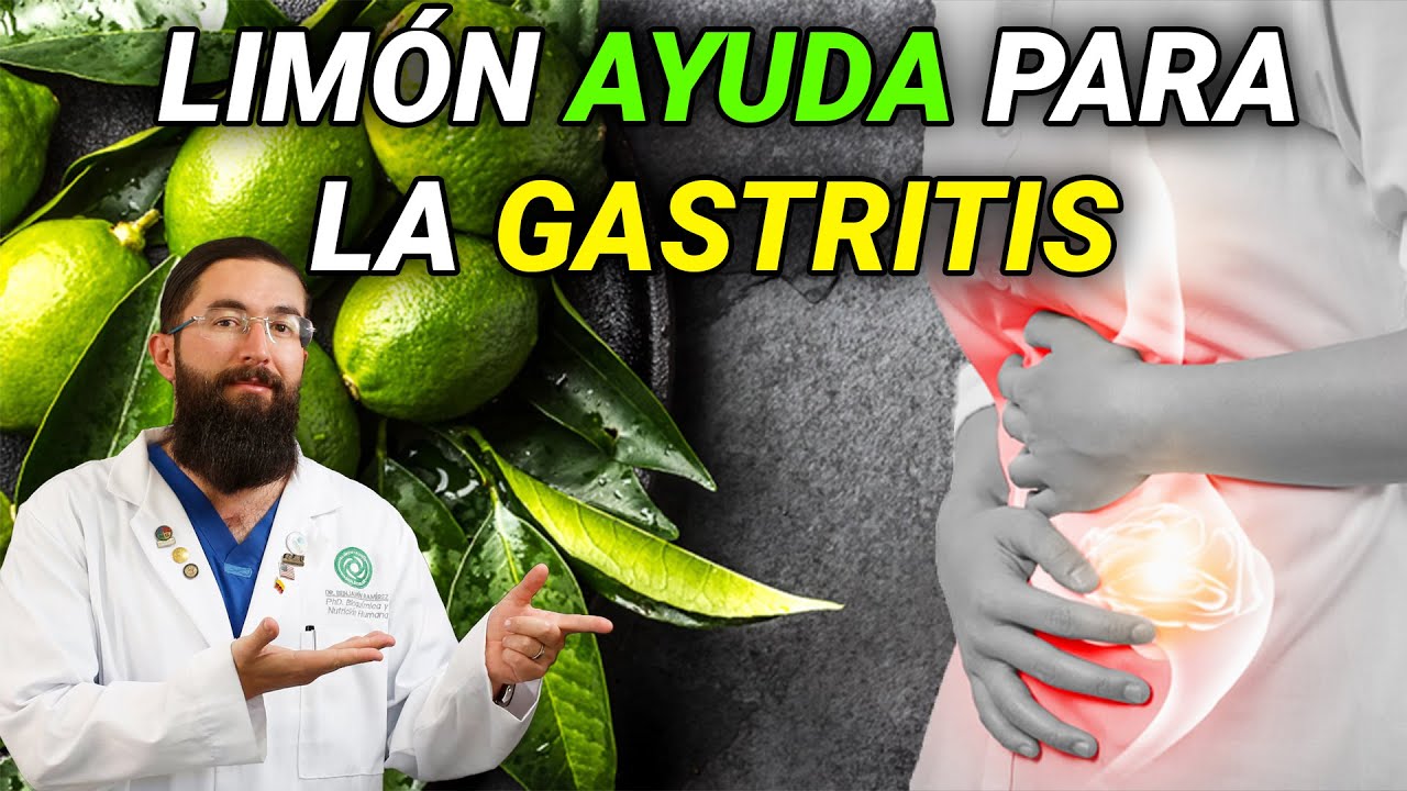 Trata la gastritis con limón | Dr Benjamín Ramírez PhD