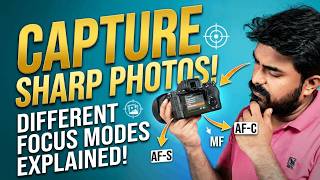 How To Capture Sharp Photos | Different Focusing MODEs Explained | The Passionate Geek #sonyalpha