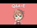 〖Ayunda Risu〗Airani Iofifteen - Q&amp;A=E (with Lyrics)