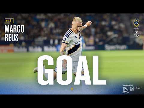 GOAL: Marco Reus scores from the penalty spot to give the LA Galaxy the lead vs Seattle Sounders FC