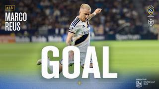 GOAL: Marco Reus scores from the penalty spot to give the LA Galaxy the lead vs Seattle Sounders FC